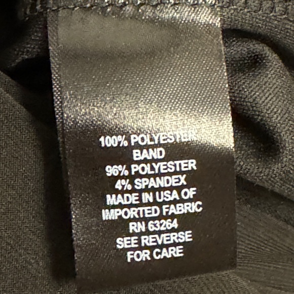 Roz & Ali crepe long sleeve blouse with rhinestone detail - Picture 6 of 6